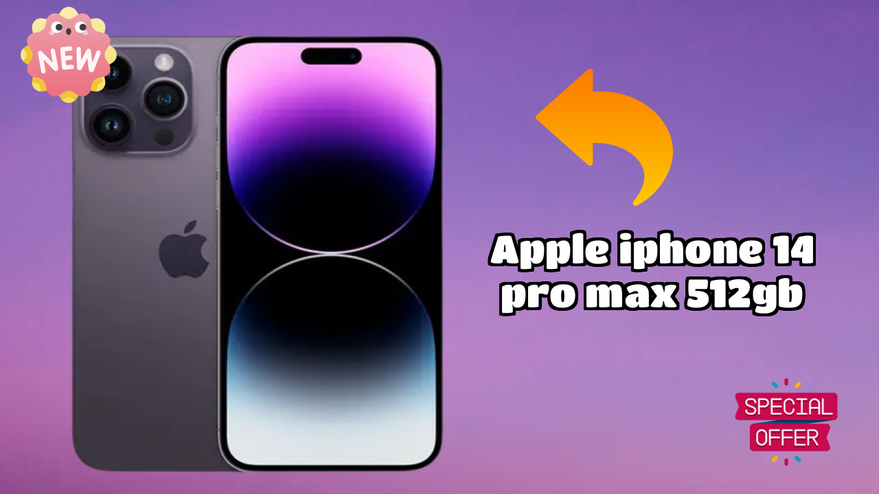 Apple IPhone 14 Pro Max 512GB नया 2026: अद्भुत ब्रांड के साथ फीचर्स और रिव्युएं