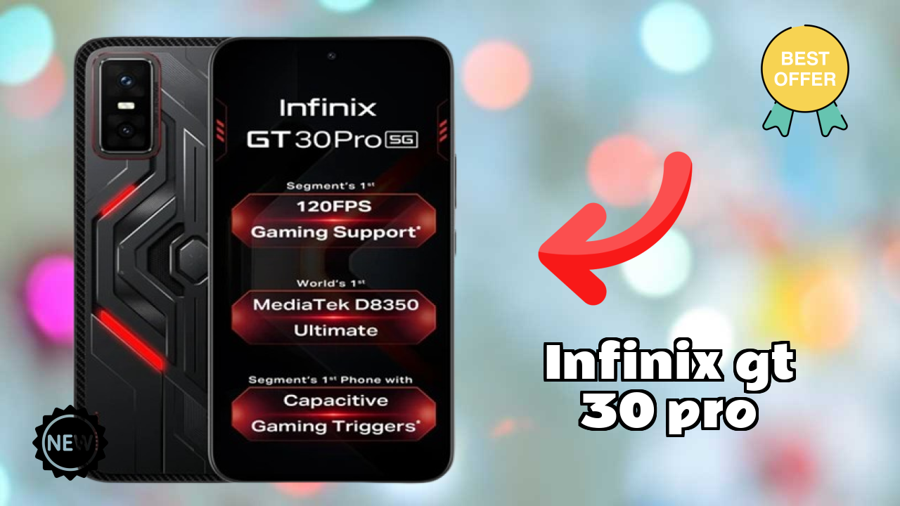 Infinix GT 30 Pro डिस्प्ले साइज़: 6.78 Inches (17.22 Cm) स्क्रीन टेस्ट