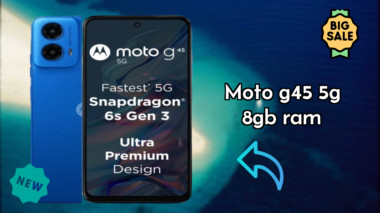Moto G45 5G 8GB RAM बैटरी लाइफ: 5000 MAh कितने टाइम तक चलती है