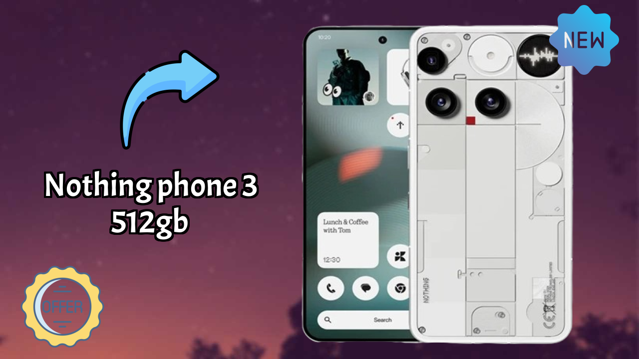 ₹52,490 पर Nothing Phone 3 512GB - बेस्ट डील उपलब्ध