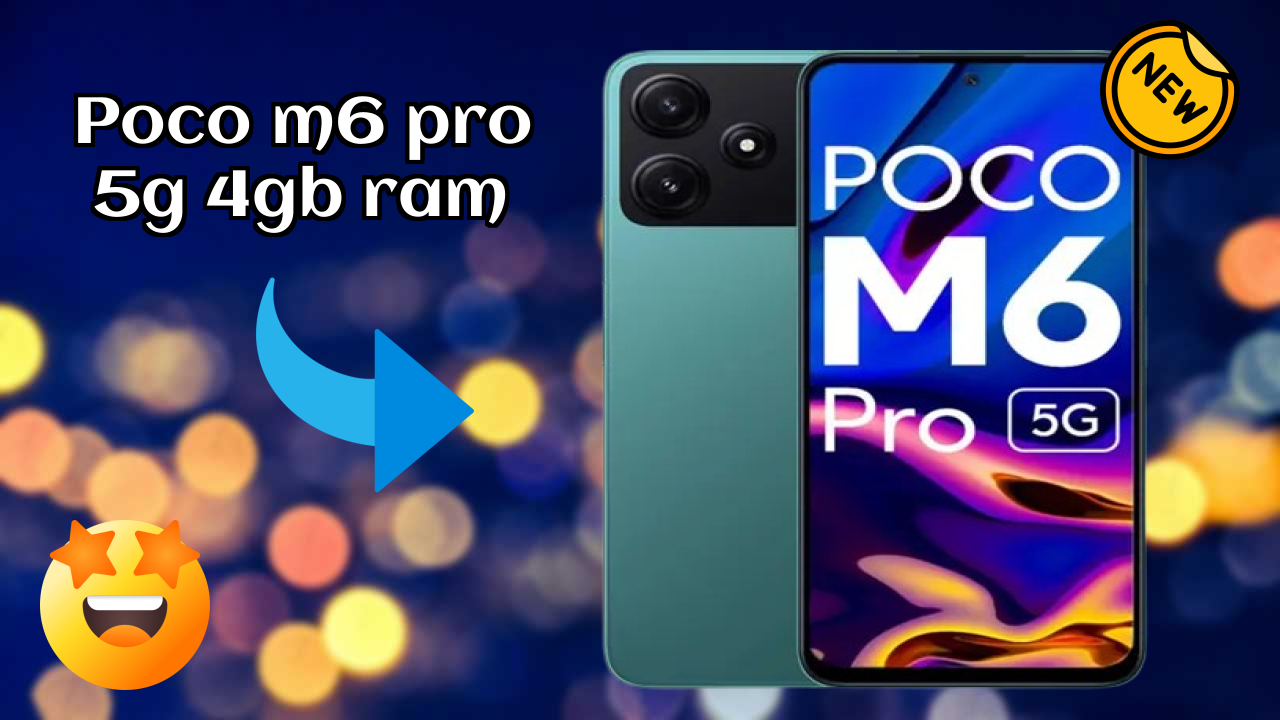 POCO M6 Pro 5G 4GB RAM रिव्यु: 4 GB RAM गेमिंग शो