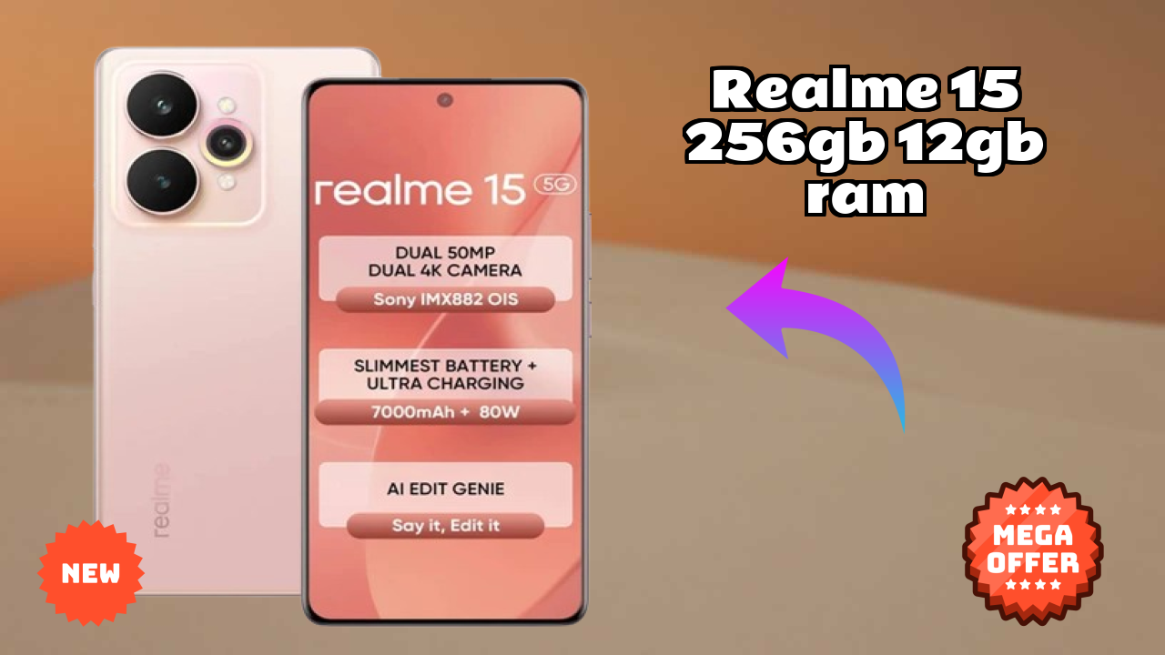 ₹27,999 पर Realme 15 256GB 12GB RAM - पूरा स्पेसिफिकेशन