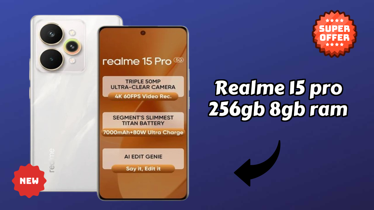 Realme 15 Pro 256GB 8GB RAM डिस्प्ले तकनीक: AMOLED रिव्यु