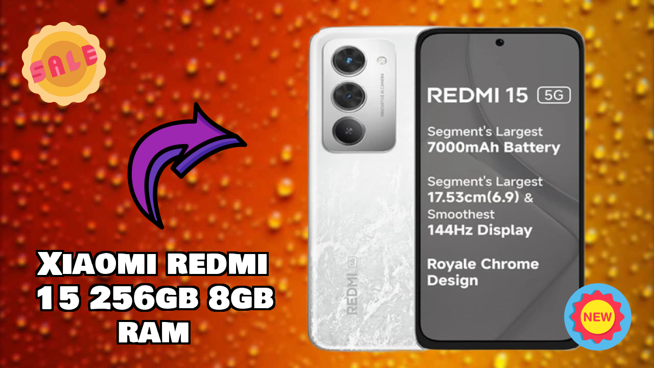 Xiaomi Redmi 15 256GB 8GB RAM बैटरी लाइफ: 7000 MAh चार्जिंग  डिस्कसन