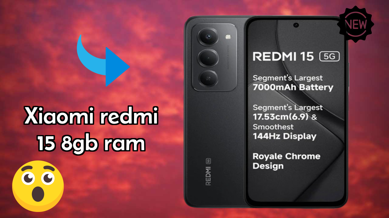 Xiaomi Redmi 15 8GB RAM क़ीमत: ₹15,998 - पूरा  डिस्कसन